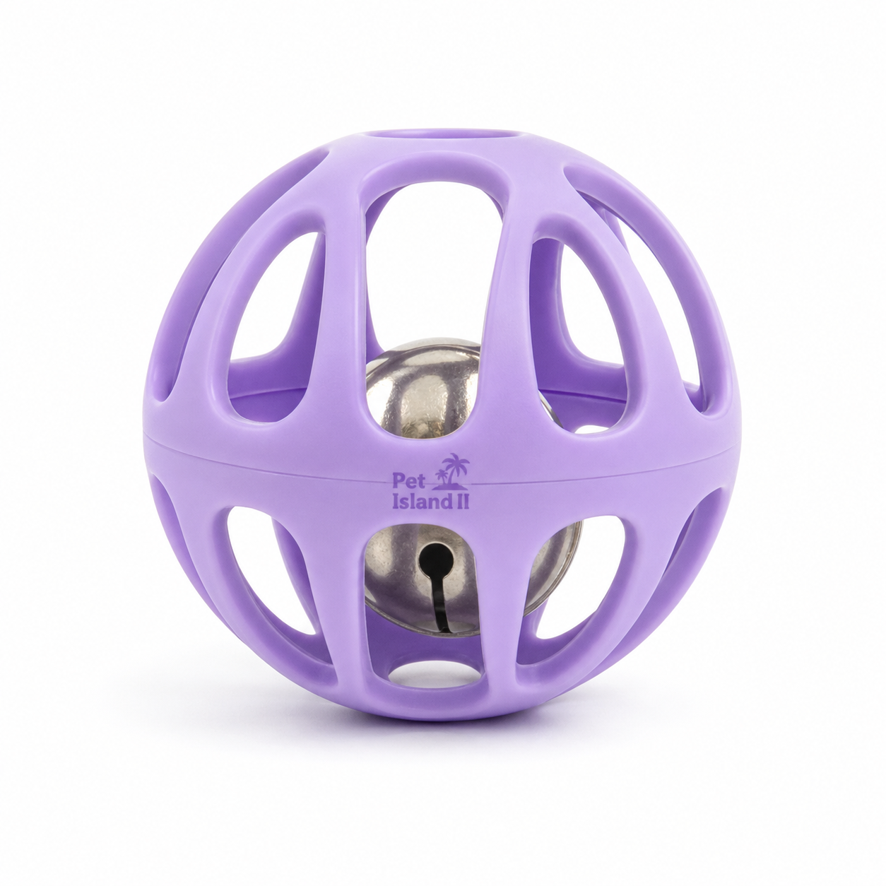 Interactive Bell Cat Ball Toy | Rolling Cage Ball with Sound | Indoor Active Play Toy | Pet Island II - Image 5